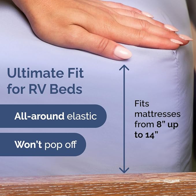 RV Short Queen Sheet Set 60 X 75 - Image 3