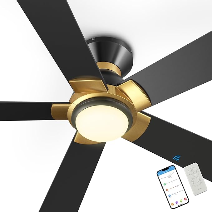 SMAAIR 52 Inch Smart Ceiling Fan by SMAAIR