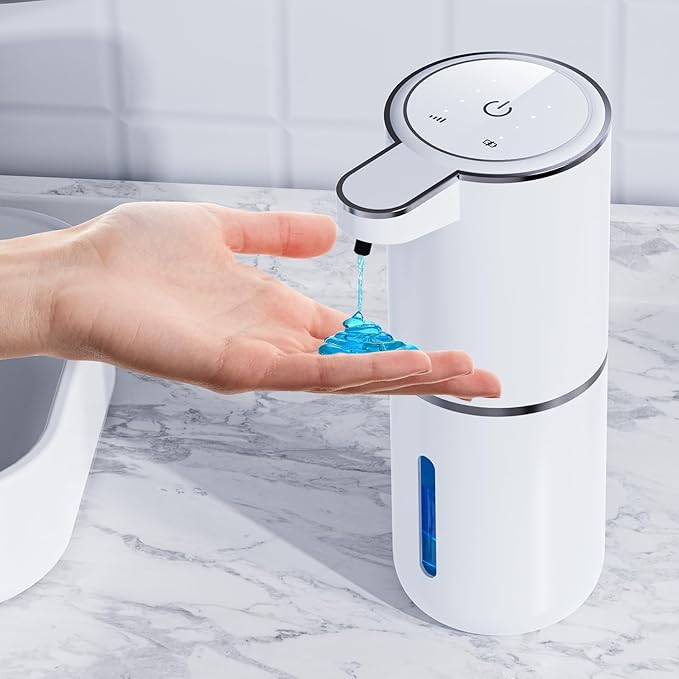 Automatic Liquid Soap Dispenser, 12.8oz/380ml Wall Mount Touchless Soap by Amyzavls