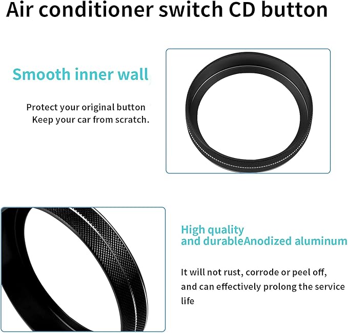 Knob Cover for F150 AC Climate Control Switch/Trailer/4WD/VOL/Tune Button - Image 4