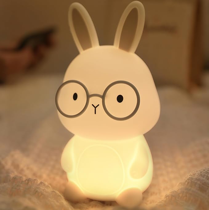 FAMIDUO Bunny Night Light, Rabbit Lamp - Image 7