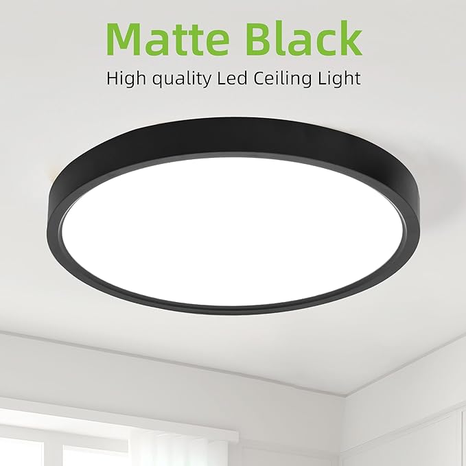 hykolity 12 Inch Selectable CCT LED Round Flat Panel Light, 24W - Image 7