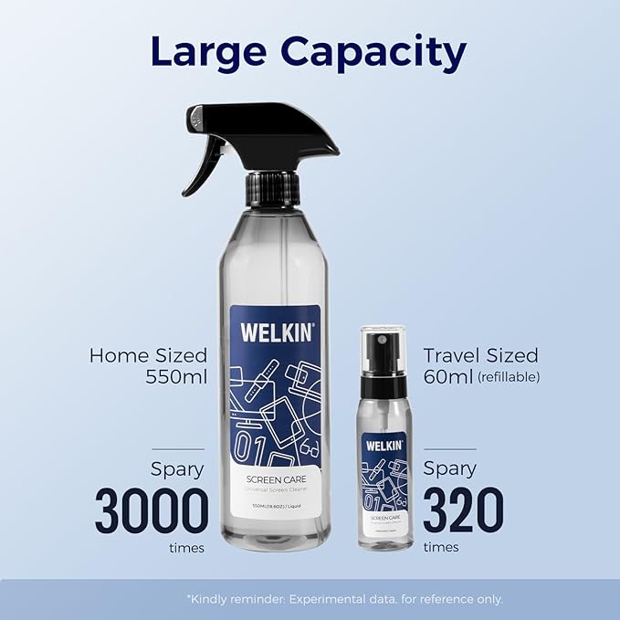 WELKIN Screen Cleaner Spray Kit - Image 7