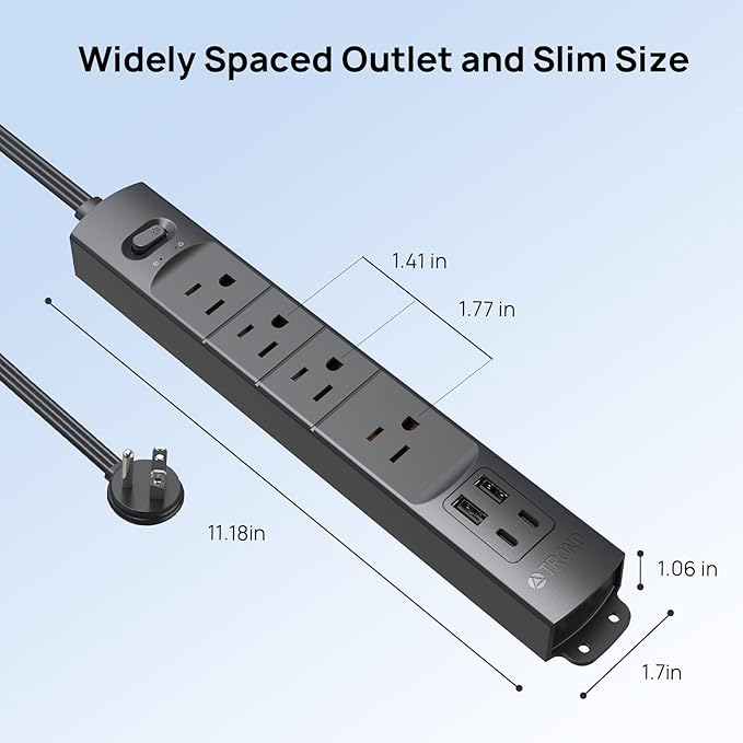 TROND 15ft Long Extension Cord - Image 7
