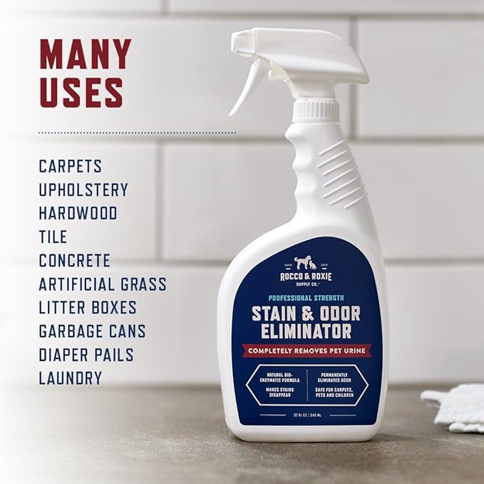 Rocco & Roxie Supply Co. Stain & Strong Odor Eliminator, Enzyme Cleaner - Image 7