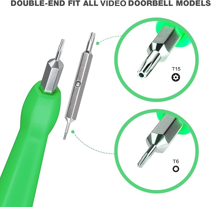Video Screwdriver Bit Set for Battery and Wifi Access - Image 2