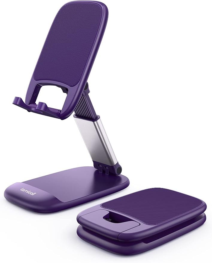 Lamicall Purple Phone Holder for Desk by Lamicall