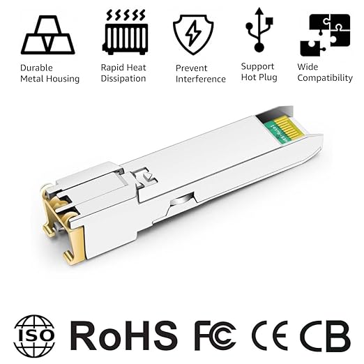 OPSTRAN 10GBASE-T SFP+ to RJ45 Copper Transceiver Module Compatible - Image 5
