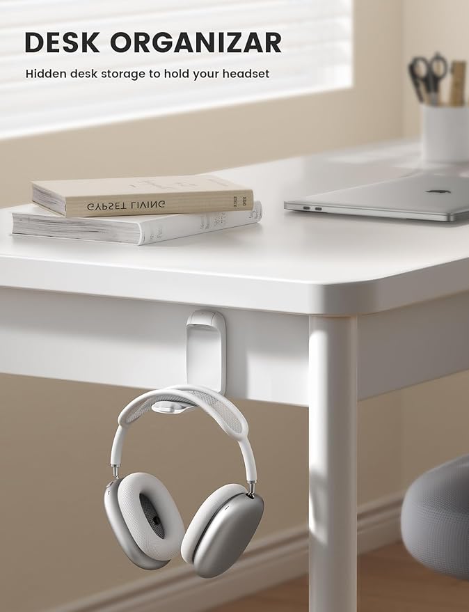 Lamicall Headphone Stand, Sticky Headset Holder - Image 3