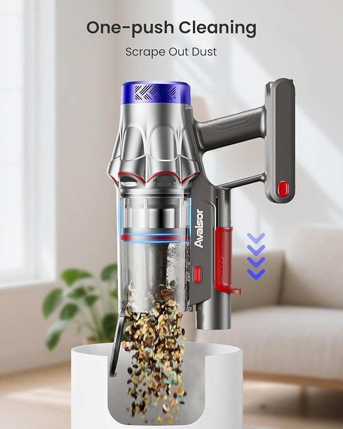 Cordless Vacuum Cleaner, 55KPa 650W 70Mins Vacuum Cleaner - Image 6