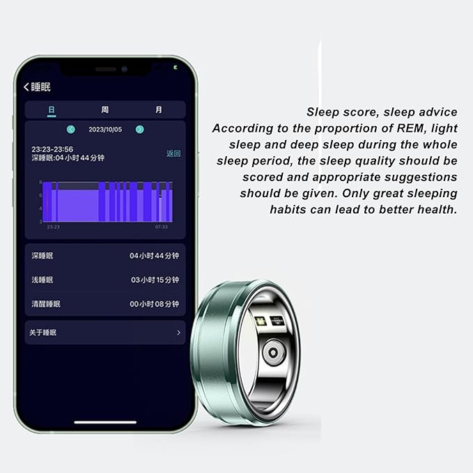 FOSA Smart Health Ring, NFC Sleep Monitor - Image 4