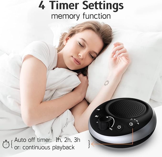 Sound Machine Loud White Noise Machine Nonstop Brown Noise Sleep Machine 30 - Image 4