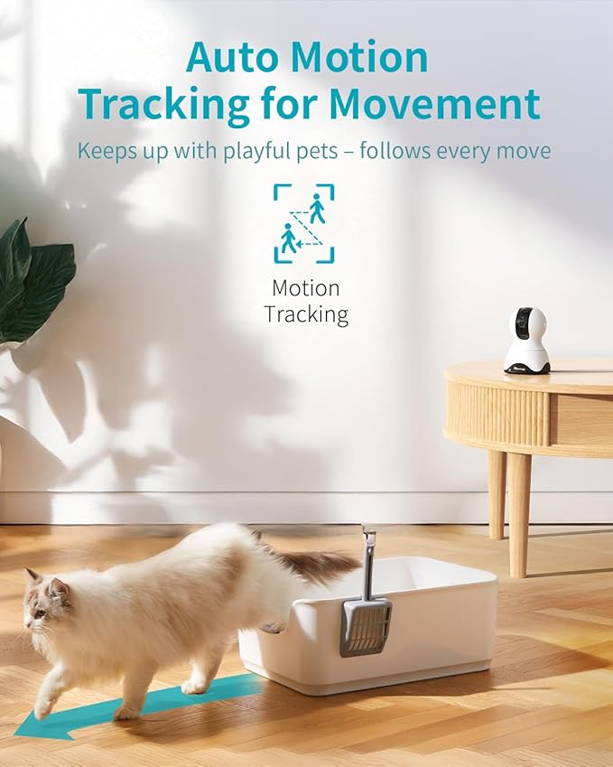 VIMTAG Indoor Pet Camera, 2.5K Dog Camera - Image 3