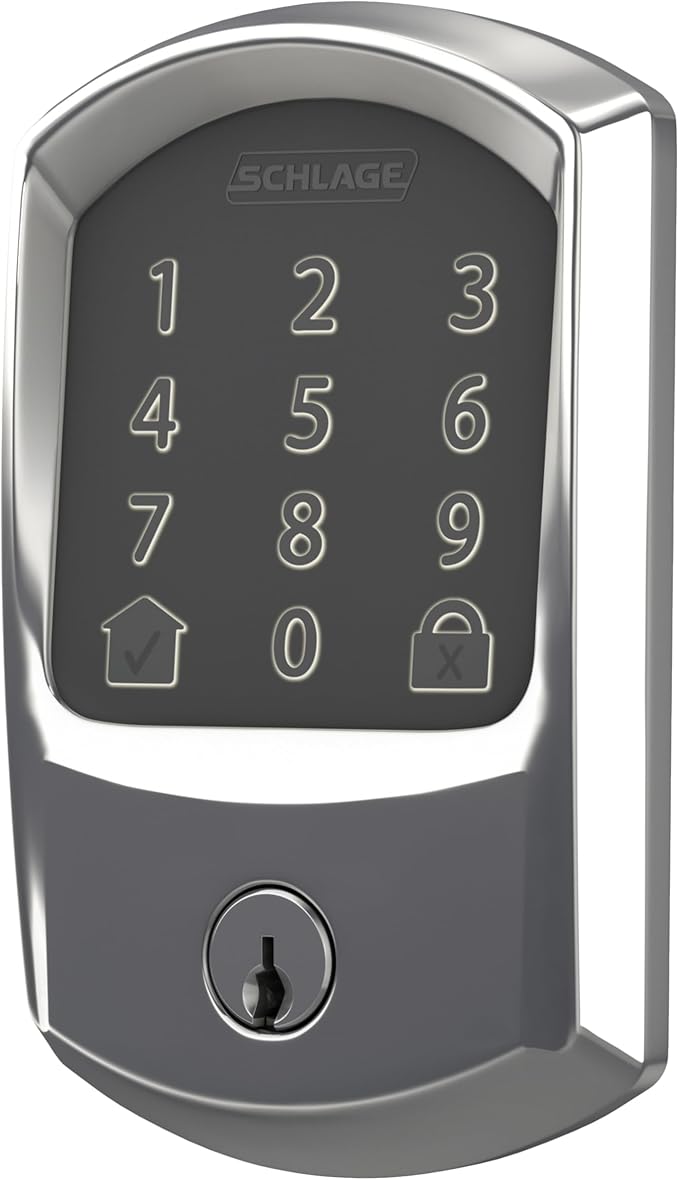 SCHLAGE BE489WB GRW 625 Encode WiFi Deadbolt Smart Lock, Keyless Entry - Image 10