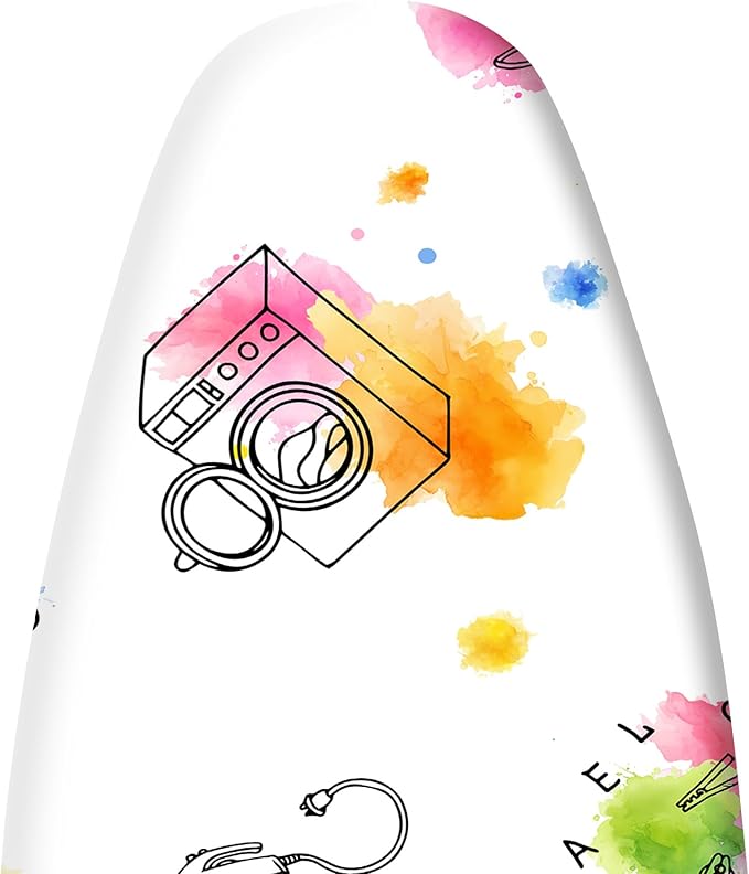 Extra Thick Ironing Board Cover and Pad, 15x54 Ironing Board Cover, Resist - Image 6