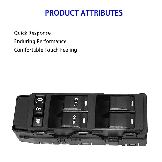 Left Front Driver Side Power Window Switch Compatible - Image 4