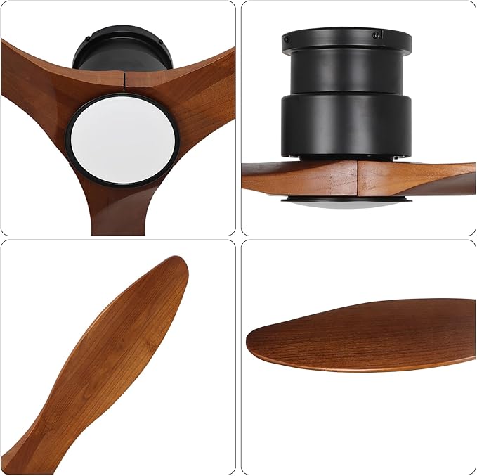revoici 52Inch Wood Ceiling Fans - Image 6