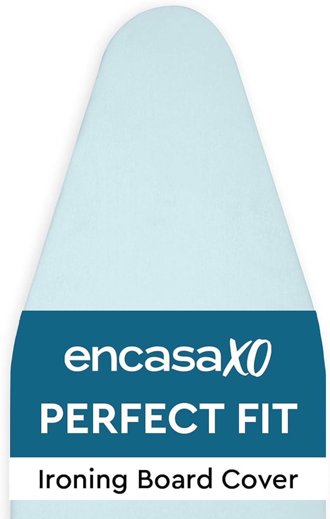 Encasa XO Ironing Board Cover and Pad 54"x15" - 4mm Felt Large Iron Board Cover by EncasaXO