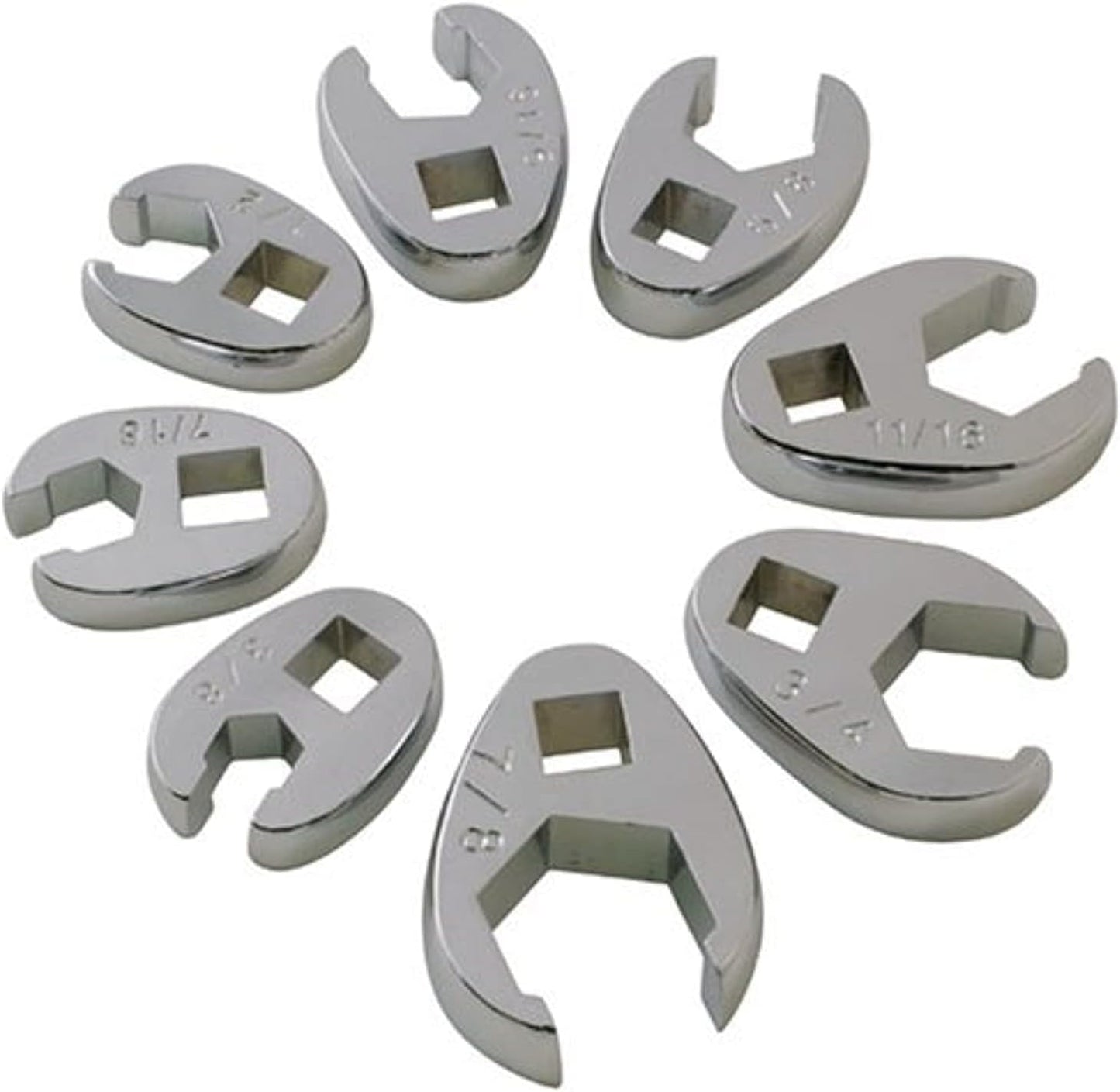 Sunex Tools 9930 SAE Stubby Combination Wrench Set & 9708 3/8-Inch Drive Fractional Crowfoot Flare Nut Wrench Set & 9710M 3/8-Inch Drive Metric Crowfoot Flare Nut Wrench Set
