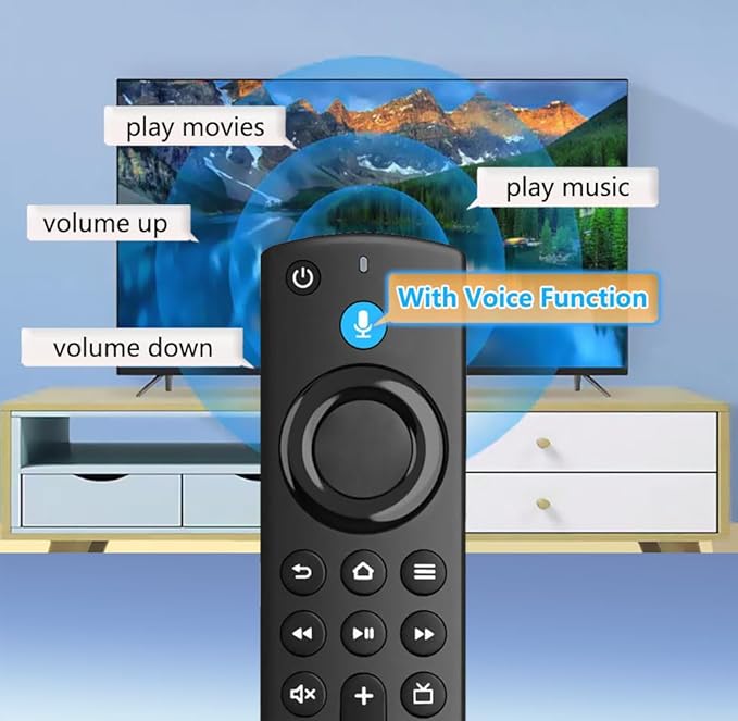 Voice Remote Replacement for Stick 4k 3rd Gen, Fit for Smart TV Stick/ 4K Max - Image 3