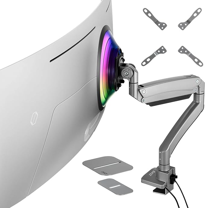 AVLT Single 17"-57" Super Ultrawide Monitor Arm by AVLT-USA