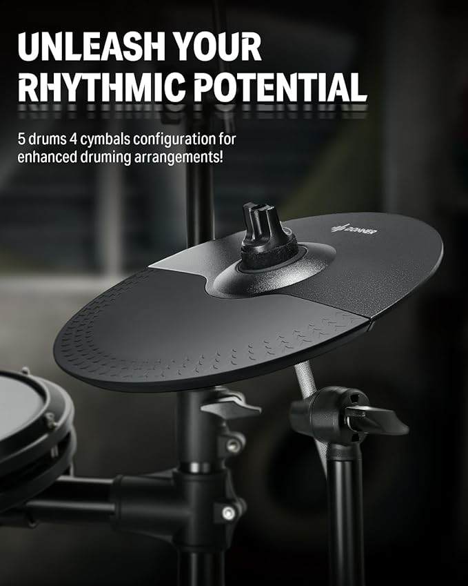 Donner DED-200X Electronic Drum Set, Electric Drum Kit - Image 3
