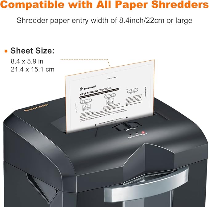 Bonsaii Paper Shredder Lubricant Sheets - Image 5