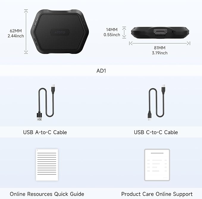 ATOTOMOVE Wireless Carplay Box Adapter - Image 6