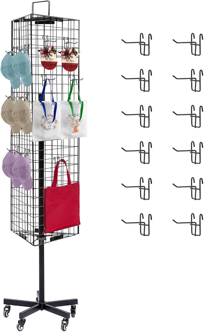 NectaCol Triangular Gridwall Panel Display Stand by NectaCol