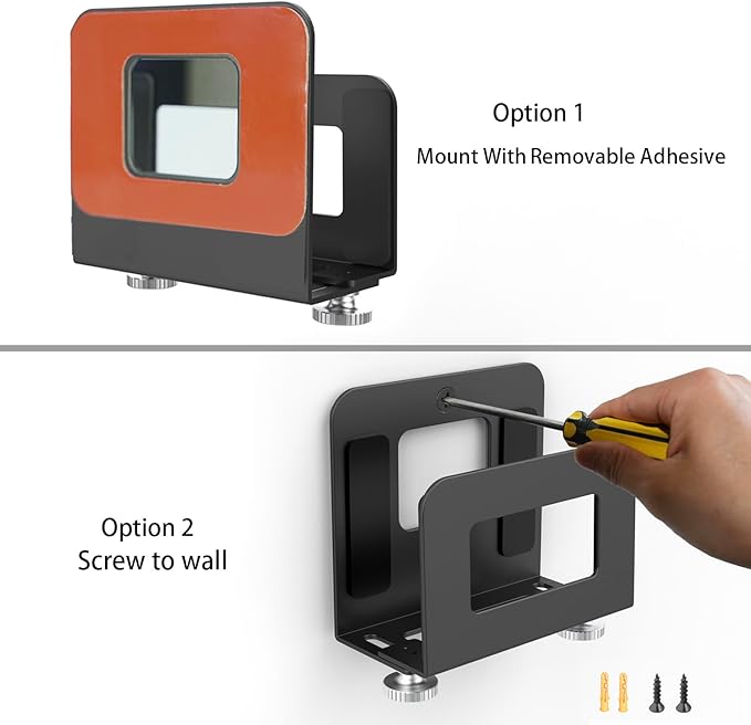 Monzlteck Adjustable Small Device Wall Mount Holder - Image 4
