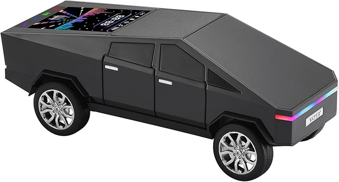 Futuristic Pickup Truck Bluetooth Speaker by WSTER