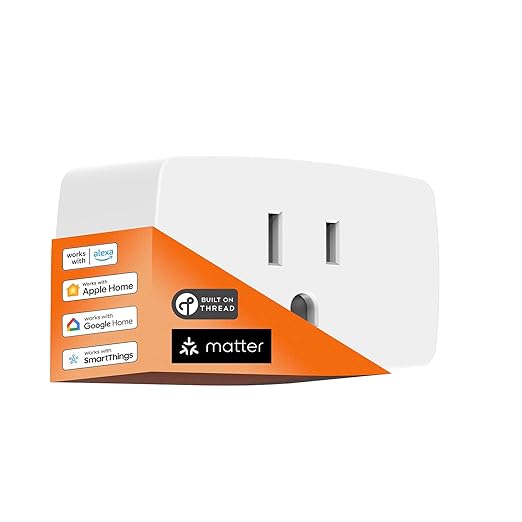 Onvis Matter Over Thread Smart Plug, Smart Mini Outlet, Works by Onvis