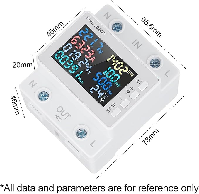 Noteflora LCD Digital Energy Meter - Image 2