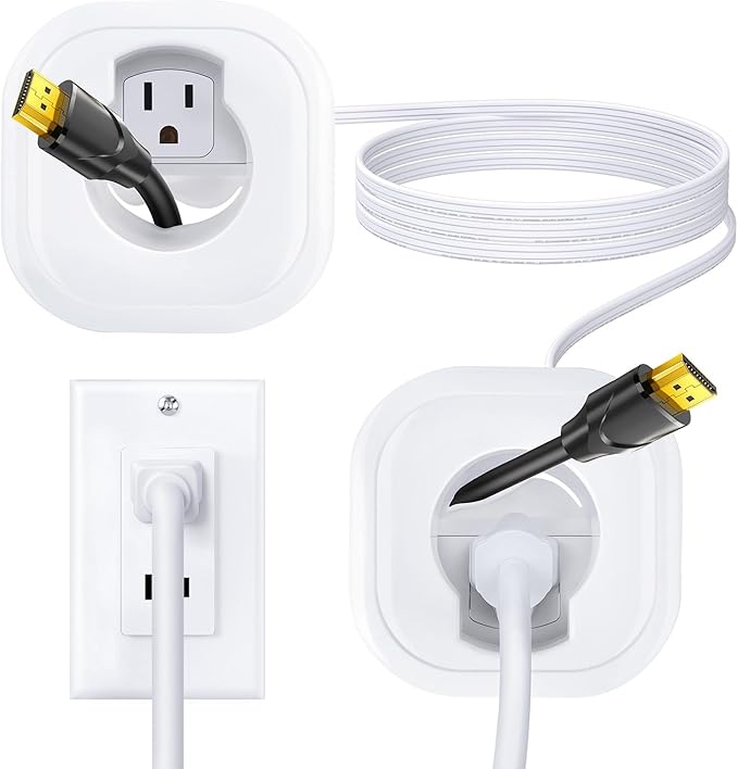 HAPYTHDA in-Wall Cable Management Kit, Wire Hider by HAPYTHDA