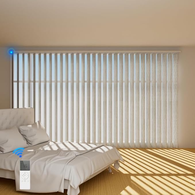 Blindify Motorized Vertical Blinds by BlindifyOffical