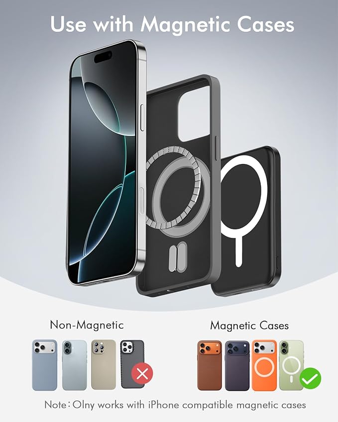 podoru for Magsafe Battery Pack, 5000mAh Magnetic Power Bank - Image 2