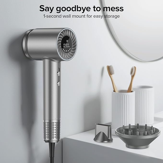 Hair Dryer, 150000 RPM Brushless Motor - Image 5