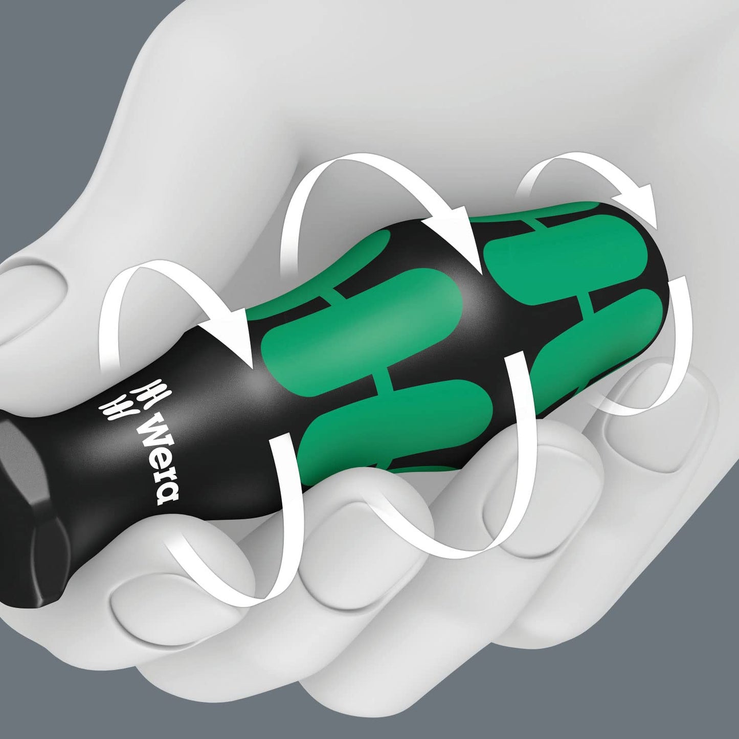 Wera Kraftform Plus 354 Hex-Plus Screwdriver Set - 2.5mm & 3mm Hexagon Professional Screwdrivers, 3" Shaft Length