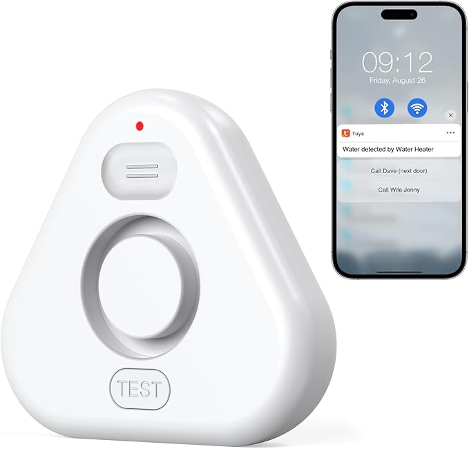 Water Detector Sensor, Water Leak Detectors by MOXIV
