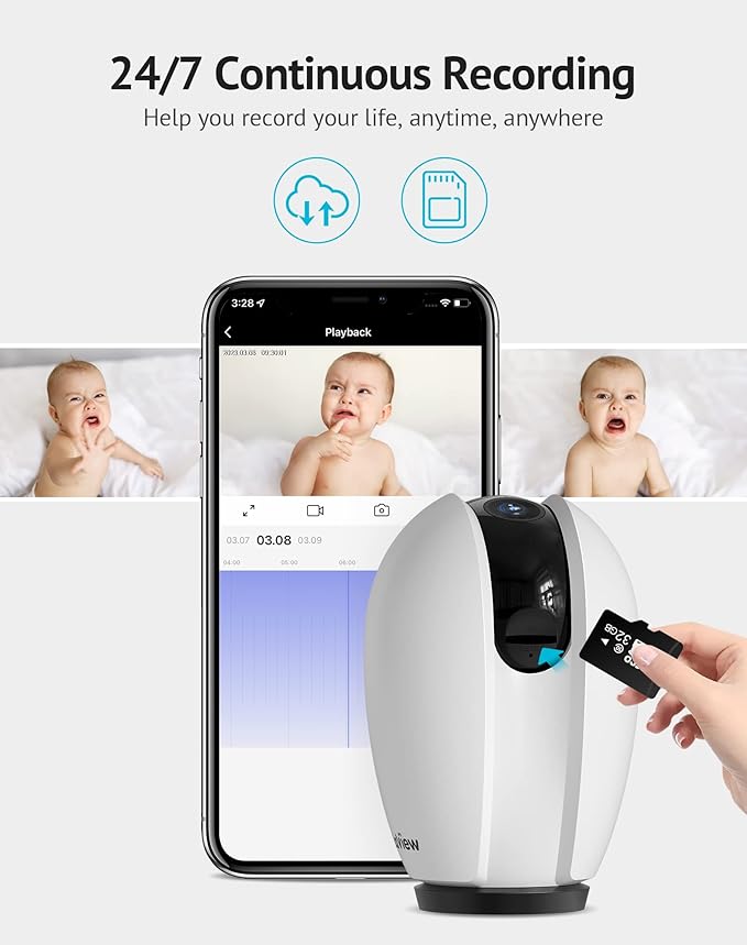 LaView Indoor Security Camera, Baby Monitor - Image 7