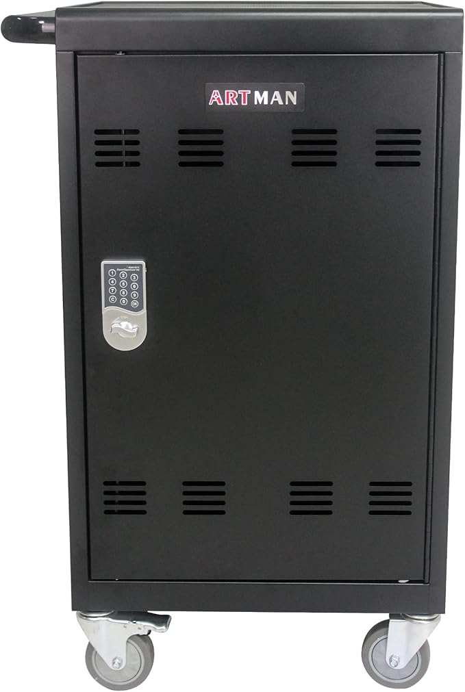 Aokleo 32 Devices Laptop Charging Cart by Unknown
