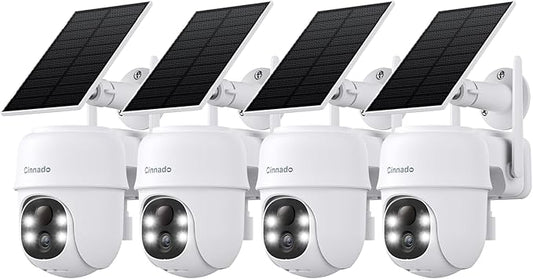Cinnado 2K Cameras for Home Security-2.4G WiFi Outdoor Camera Wireless by Cinnado