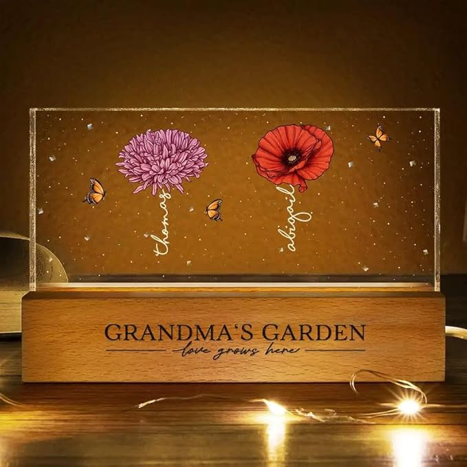 Peties.com Personalized Rectangle LED Light - Image 3