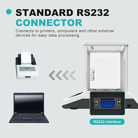 JOANLAB Analytical Balance 300g x 1mg Scale High Precision 0.001g Accuracy - Image 7