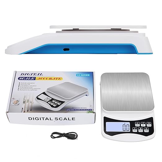 Digital Lab Scale 5000g x 0.1g LCD Display Analytical Balance Jewelry Scale - Image 8