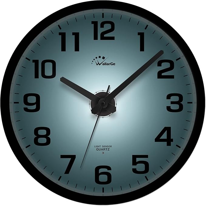 WallarGe Night Light Wall Clock by WallarGe