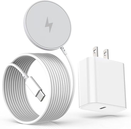 Magnetic iPhone Wireless Charger, 10FT Fast Charging Apple Mag Safe Charger by Kruidvat