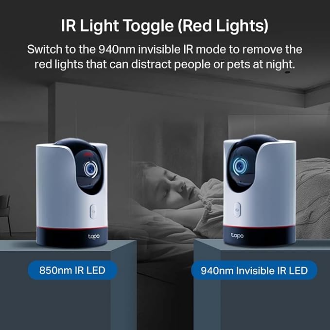 TP-Link Tapo 2K QHD Pan/Tilt Wi-Fi Camera | Apple HomeKit | Physical Privacy - Image 5