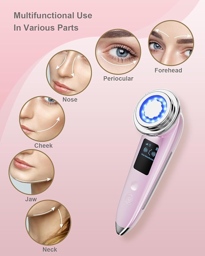 Face Massager Electric Face Lifting 4 in 1 Facial Massager Anti Aging Skin - Image 7