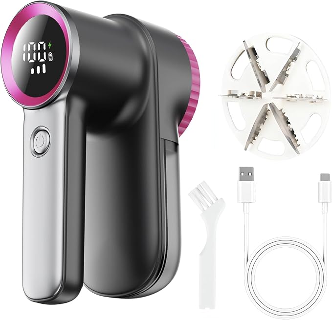 Ciotuiou Rechargeable Fabric Shaver & Lint Remover, Electric Sweater Defuzzer by Unknown
